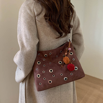 Ženska torbica preko ramena velike kapacitete – crossbody/Tote, casual stil, jesen-zima 2025