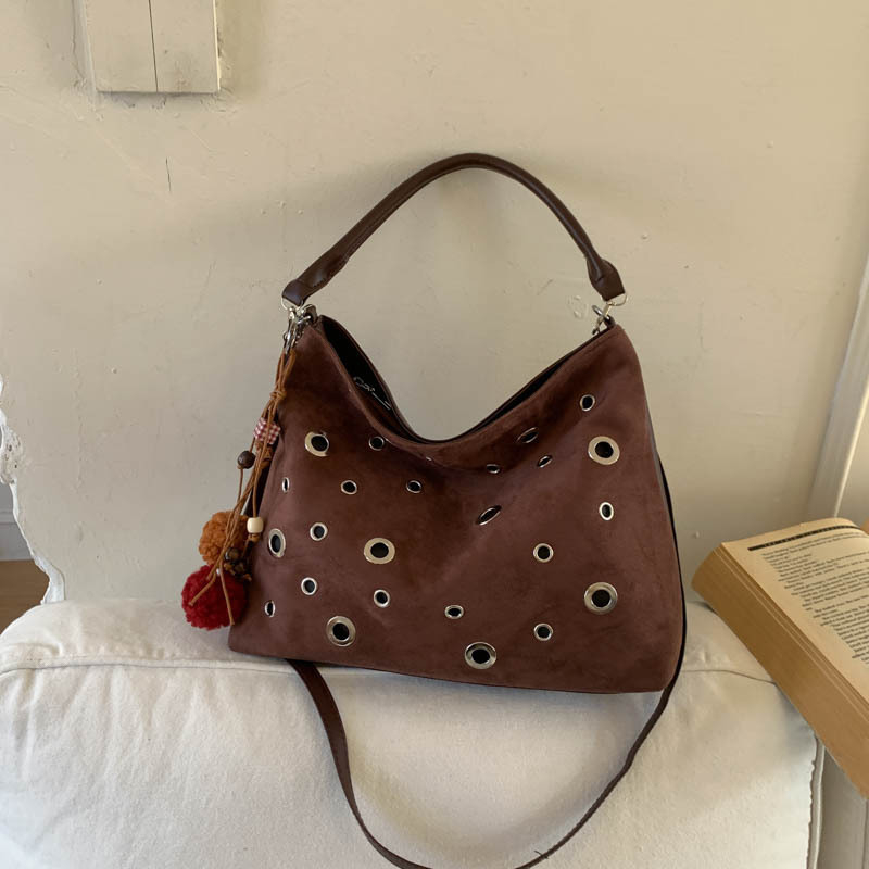 Ženska torbica preko ramena velike kapacitete – crossbody/Tote, casual stil, jesen-zima 2025