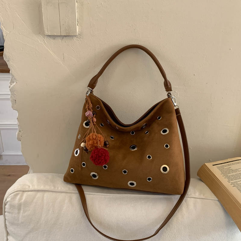 Ženska torbica preko ramena velike kapacitete – crossbody/Tote, casual stil, jesen-zima 2025