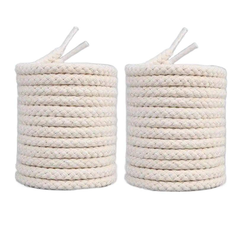 Debele pamukne okrugle vezice za tenisice, unisex, crna/bijela/bež boje, svestran modni dodatak