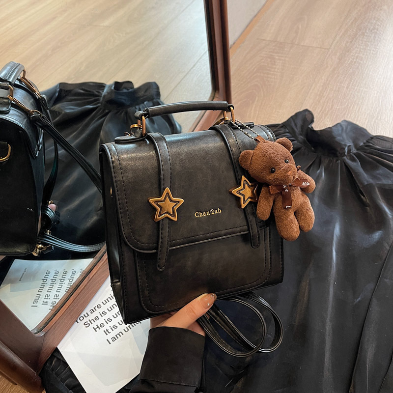 Ženska mala crossbody torbica, 2024 moda, retro casual PU box bag