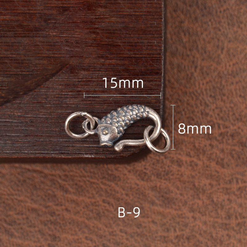 DIY spojnik za nakit: Elephant, Phoenix, Fish i S-oblik kopča za narukvice i ogrlice