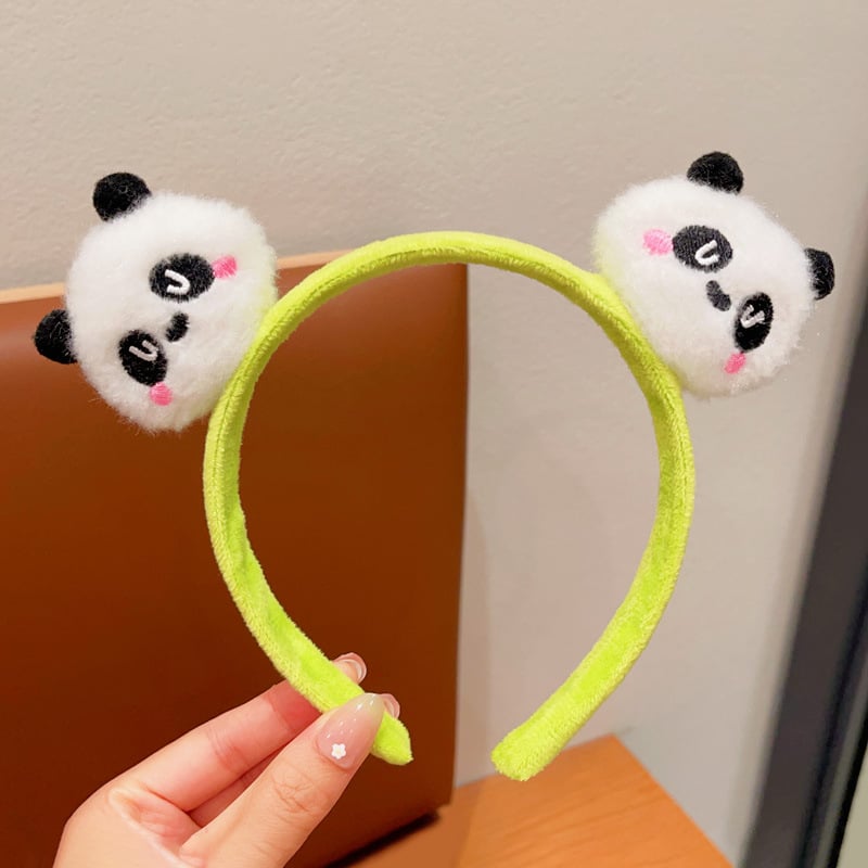 Kedves panda plüss hajpánt gyerekeknek és felnőtteknek