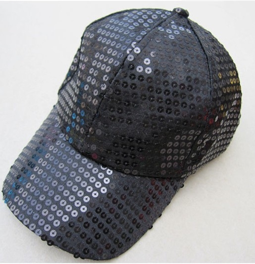 Šešir baseball s šljokicama, korejskog stila, za scenske nastupe, unisex, odrasli