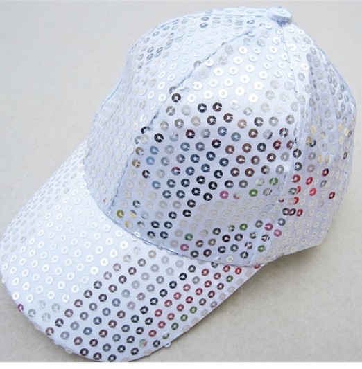 Šešir baseball s šljokicama, korejskog stila, za scenske nastupe, unisex, odrasli