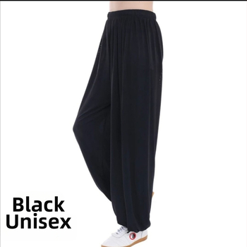 Nohavice Tai Chi z Ice Silk na cvičenie, unisex, veľká veľkosť, lantern štýl, Tai Chi na jar a leto.