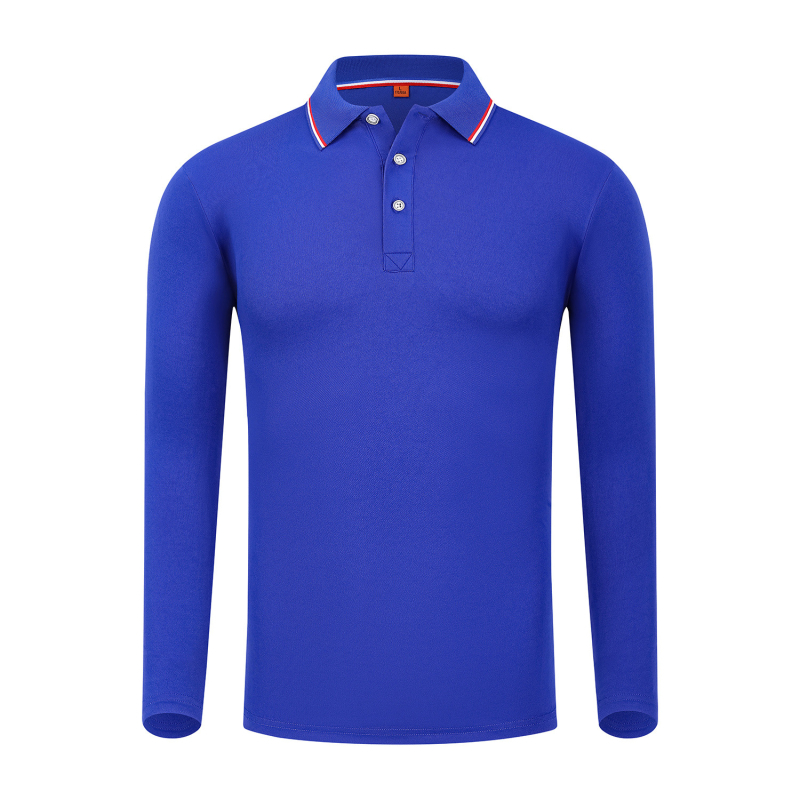 Unisex polo majica s dugim rukavima i logom za hotelsko i korporativno osoblje, otisak, izdržljiva i visoko elastična