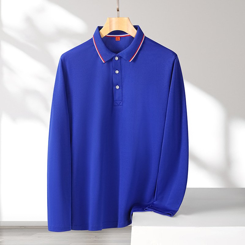 Unisex polo majica s dugim rukavima i logom za hotelsko i korporativno osoblje, otisak, izdržljiva i visoko elastična