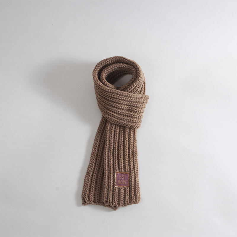 Dječji topli debeli pleteni šal, jesensko-zimski stil, korejski stil, unisex dodatak