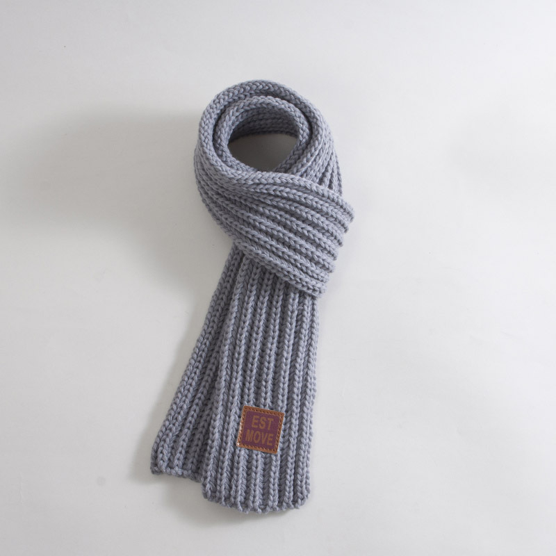 Dječji topli debeli pleteni šal, jesensko-zimski stil, korejski stil, unisex dodatak
