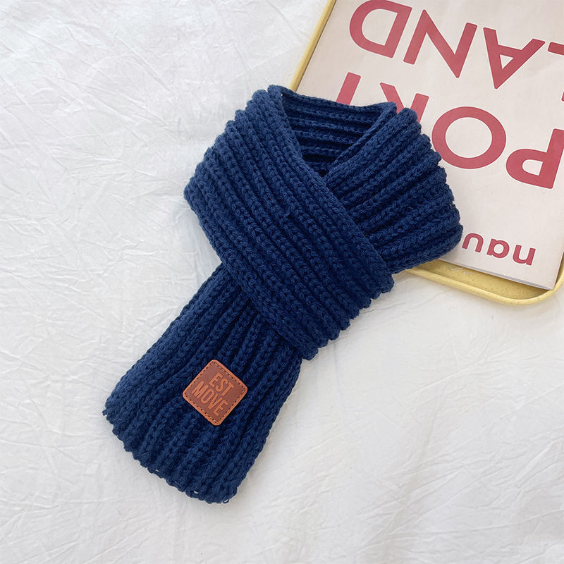 Dječji topli debeli pleteni šal, jesensko-zimski stil, korejski stil, unisex dodatak