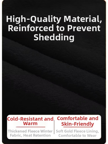 Férfi corduroy nadrág fleece-sel bélelt, téli, koreai stílusú, laza szabású