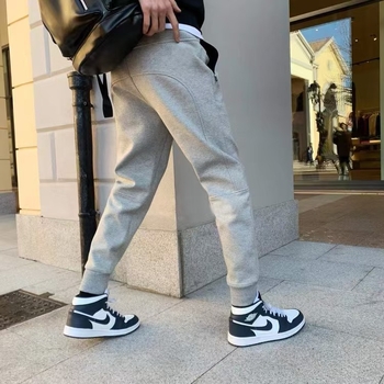 2025 proljeće–ljeto muške hlače s zatvaračem i patchworkom od slova, visoka elastičnost, casual slim fit