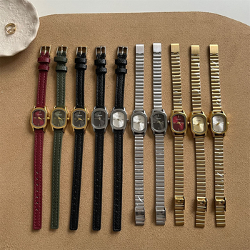 Ženski sat s kožnim remenom – jednostavan retro stil, lagani luksuz, kompaktni i moderni
