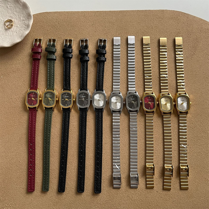 Ženski sat s kožnim remenom – jednostavan retro stil, lagani luksuz, kompaktni i moderni