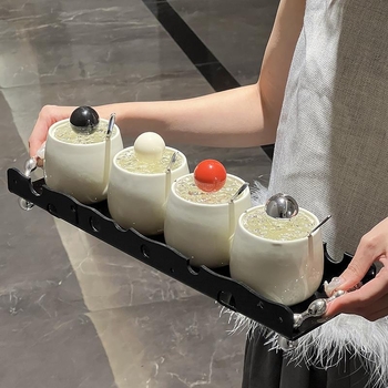 Keramički set posuda za začine u kuhinji – nordijskog stila, elegantno skladištenje soli i začina