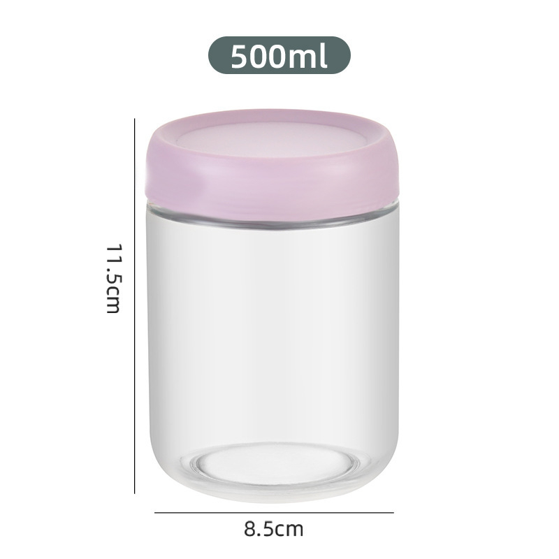 16oz staklena posuda Mason sa širokim otvorom, 500 ml, set od 6 komada, certificirano za prehrambenu namjenu