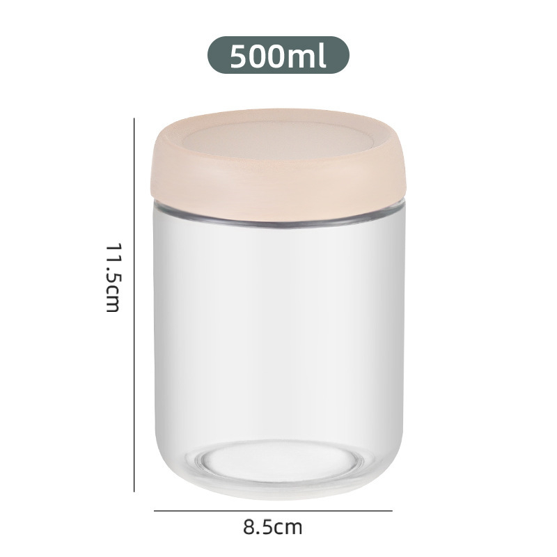 16oz staklena posuda Mason sa širokim otvorom, 500 ml, set od 6 komada, certificirano za prehrambenu namjenu