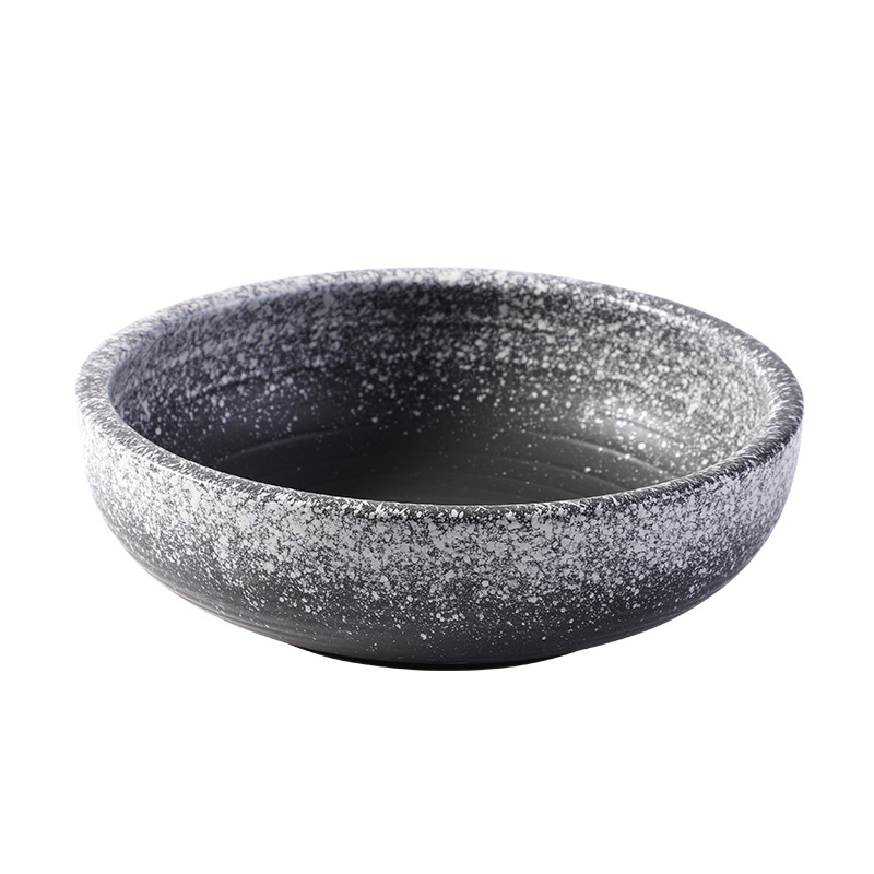Porcelanska velika zdjela za juhu, okrugli oblik, pogodna za kuhanu ribu i začinjena jela, kućna uporaba, promjer 18–19 cm, retro stil
