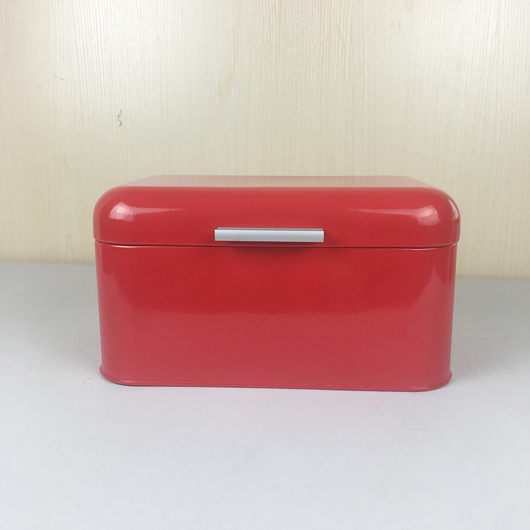 K-011S Metalna kutija za kruh, vintage stil, kuhinjska pohrana
