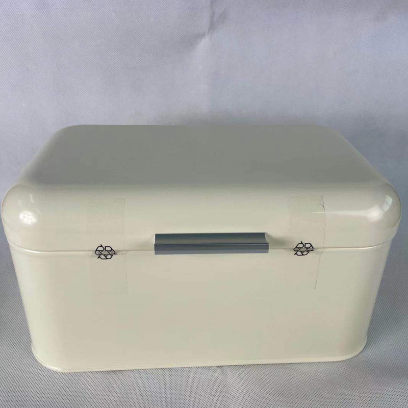 K-011S Metalna kutija za kruh, vintage stil, kuhinjska pohrana