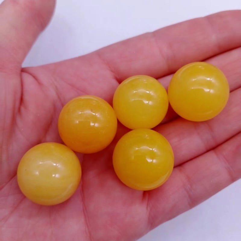 Kristalna kugla za ukras s ametistom, tigrovo oko i lazuritom, 2 cm