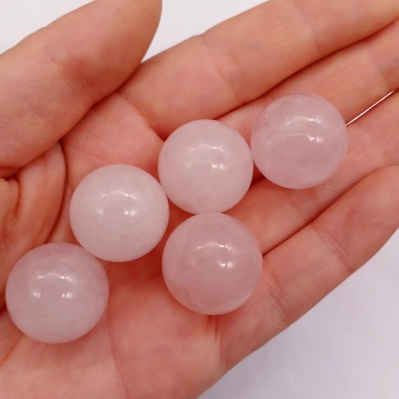 Kristalna kugla za ukras s ametistom, tigrovo oko i lazuritom, 2 cm