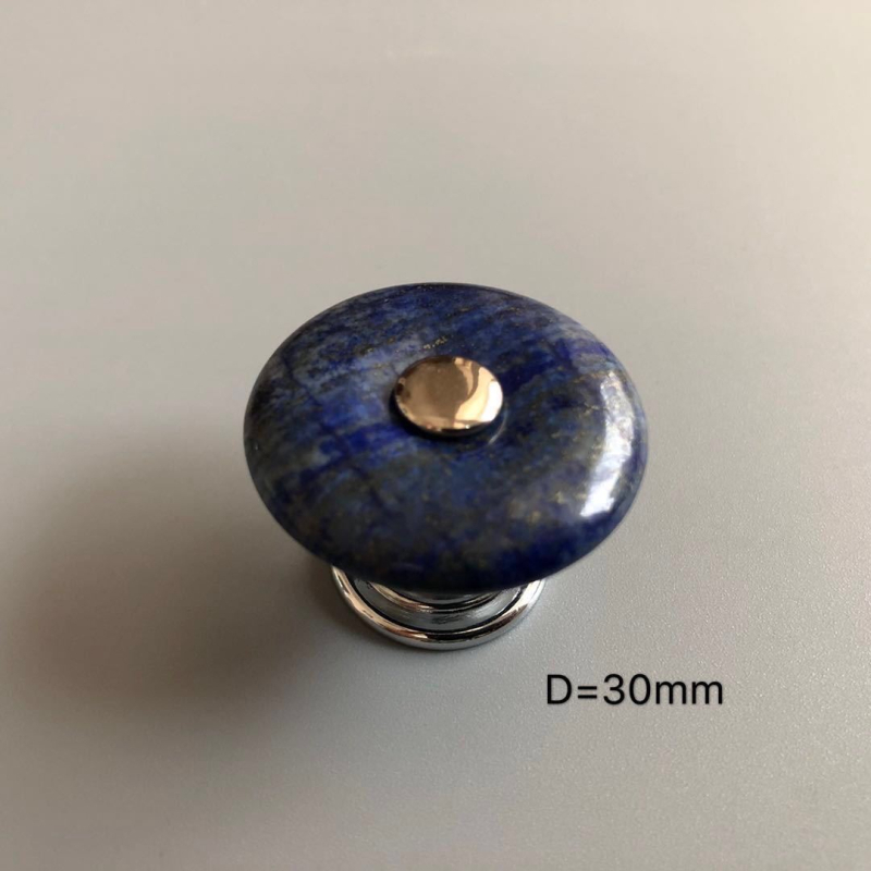 Ručka za vrata ormara, ručica za ladice od prirodnog jade kamena, vintage namještaj dodaci