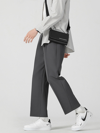 Muške široke hlače za ljeto, opušteni ravni kroj, duge, američki high-street stil
