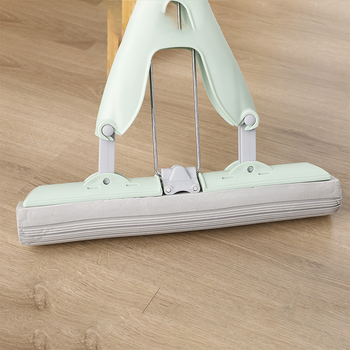 Neng's Lidong kućni mop, glava 28 cm, teleskopski, mokro i suho čišćenje, ljepila pamuk vlakna