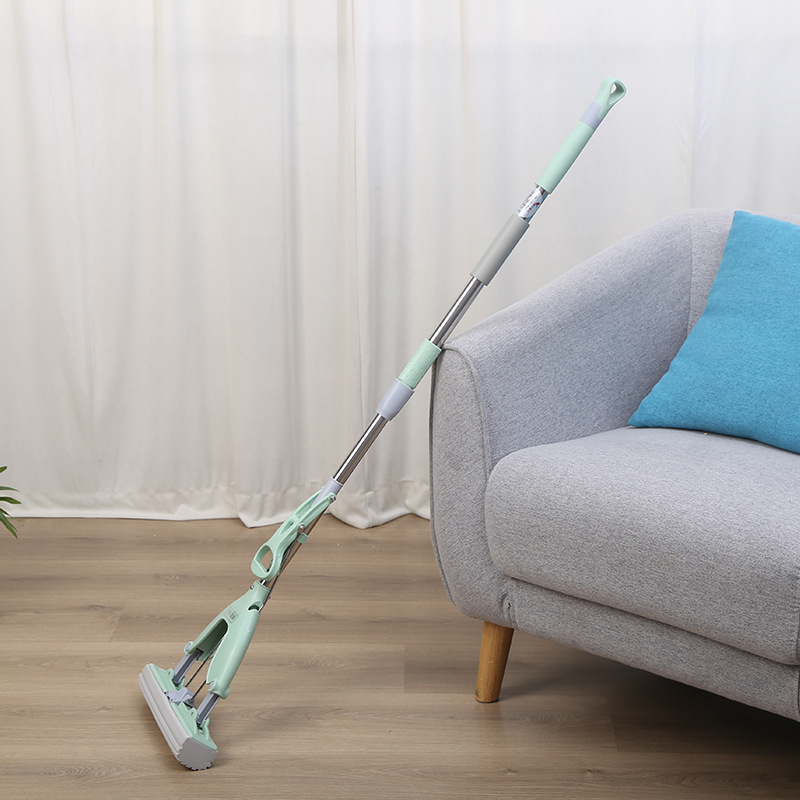 Neng's Lidong kućni mop, glava 28 cm, teleskopski, mokro i suho čišćenje, ljepila pamuk vlakna