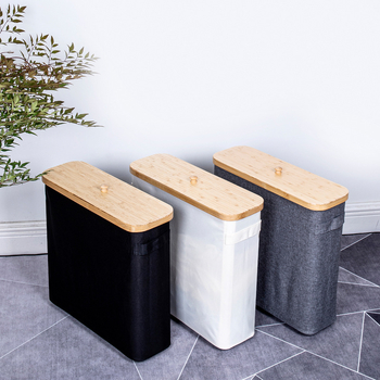Kutija za maramice s bambusovim poklopcem