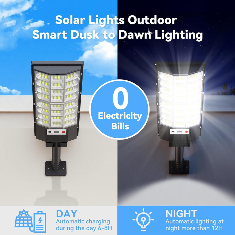 Integrirano solarno LED vanjsko zidno svjetlo za vrt i dvorište