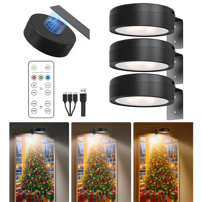 RGB LED magnetska zidna svjetiljka za umjetničke prikaze i stvaranje atmosfere