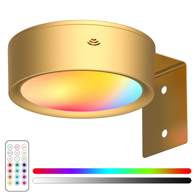 RGB LED magnetska zidna svjetiljka za umjetničke prikaze i stvaranje atmosfere