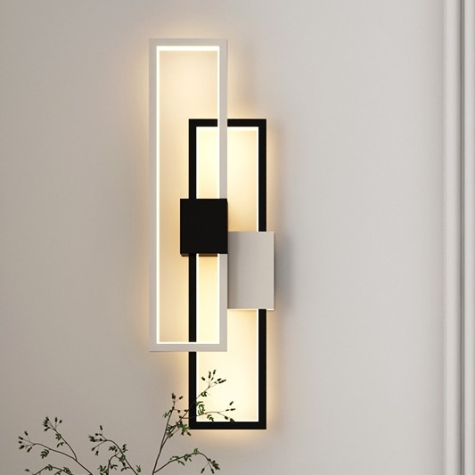 Moderna minimalistička LED zidna svjetiljka za spavaću sobu, hodnik, predsoblje, stepenice i balkon