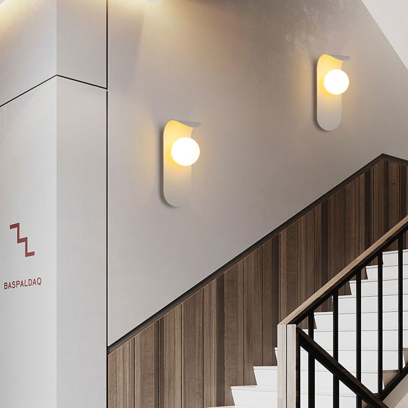 LED zidna lampa za spavaću sobu – kreativna moderna minimalistička svjetiljka za dnevni boravak, hodnik i dječju sobu