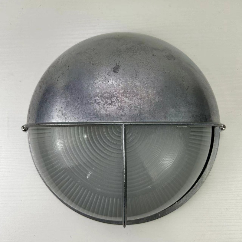 Vanjska LED zidna svjetiljka, vodootporna, američki retro industrijski stil, otporna na hrđu, lijevano aluminijsko kućište sa staklenom žaruljom