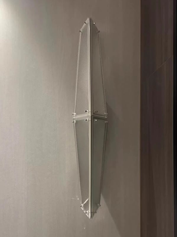 Stenska lampa Chen Xingyu dizajn – modern minimalistički stil, staklena retro svjetiljka za dnevni boravak, spavaću sobu i stubište