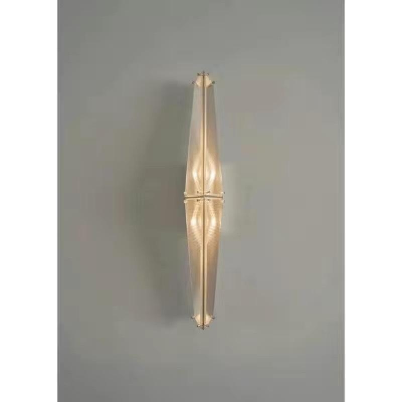 Stenska lampa Chen Xingyu dizajn – modern minimalistički stil, staklena retro svjetiljka za dnevni boravak, spavaću sobu i stubište