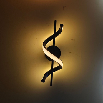 LED unutarnja zidna svjetiljka za pozadinu televizora, moderni minimalistički dizajn, aluminijsko kućište
