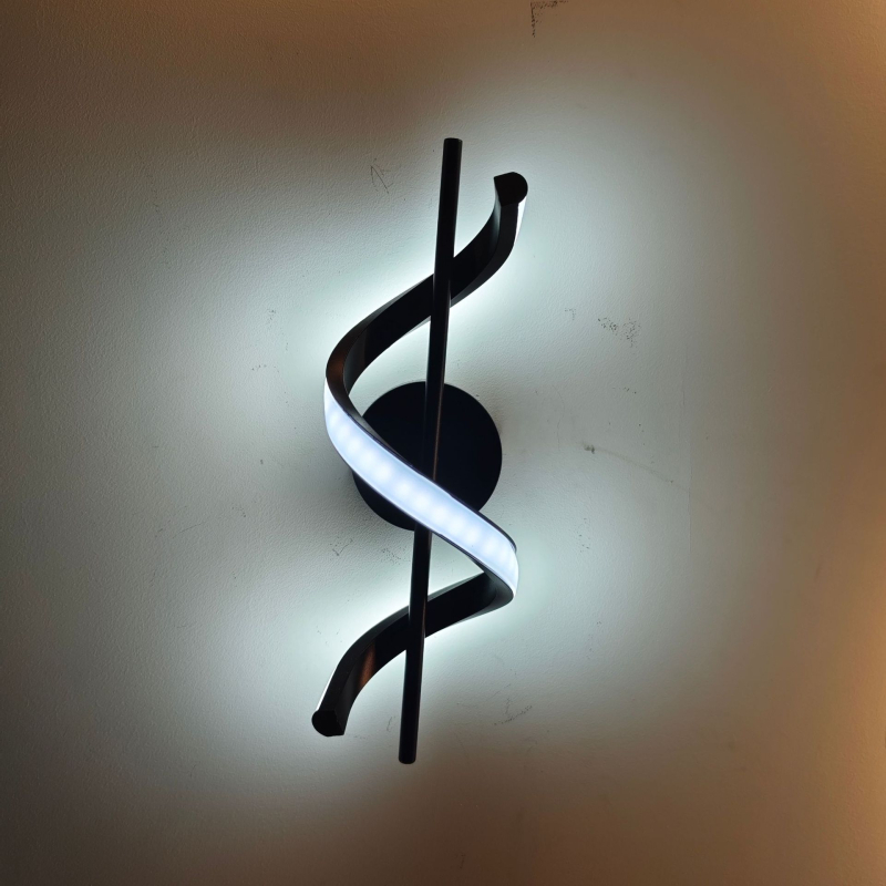 LED unutarnja zidna svjetiljka za pozadinu televizora, moderni minimalistički dizajn, aluminijsko kućište