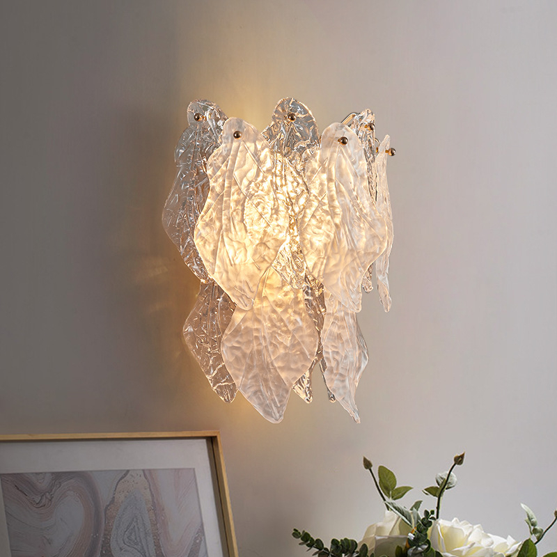 Stenska lampa za spavaću sobu i hodnik, noćna svjetiljka uz krevet, stenska lampa za televizor, unutarnje osvjetljenje u francuskom stilu