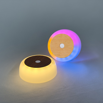 Okružna zidna lampa s noćnim svjetlom, senzorom pokreta, bežičnom magnetskom bazom i podesivim intenzitetom svjetla