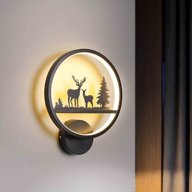 Zidna svjetiljka za spavaću sobu i dnevni boravak, moderni minimalistički LED osvjetljenje za hodnik i stepenice, zidna lampa 055L