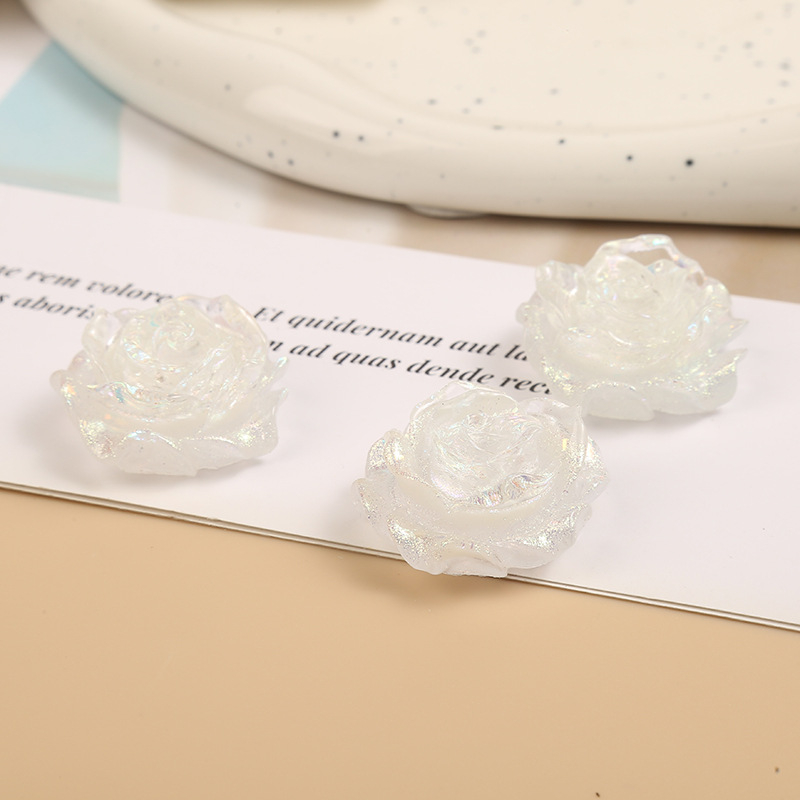 3D Cat-Eye ružičaste DIY perle za ukrase: dodaci za cipele, manikuru, kućište za telefon, naušnice i ogrlicu