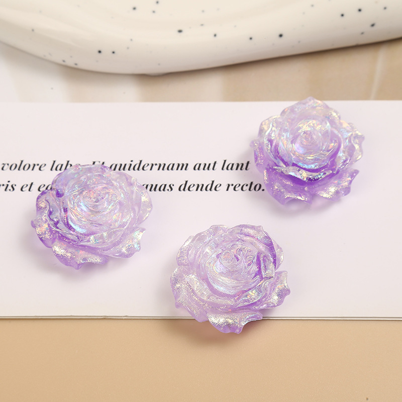 3D Cat-Eye ružičaste DIY perle za ukrase: dodaci za cipele, manikuru, kućište za telefon, naušnice i ogrlicu