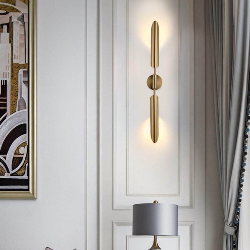 Zidna lampa za spavaću sobu – luksuzna, prilagođena, kreativna, minimalistička LED lampa za pozadinu televizora
