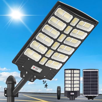 Integrirana solarna vanjska svjetiljka s radar senzorom, visoke snage, vodootporna rasvjeta za ulicu, dvorište i zid