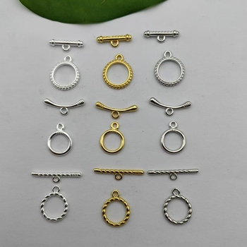 Set ogrlice i narukvice od srebra S925 s OT kopčom, pletene užad zatvarač, ručna izrada dodataka za DIY nakit